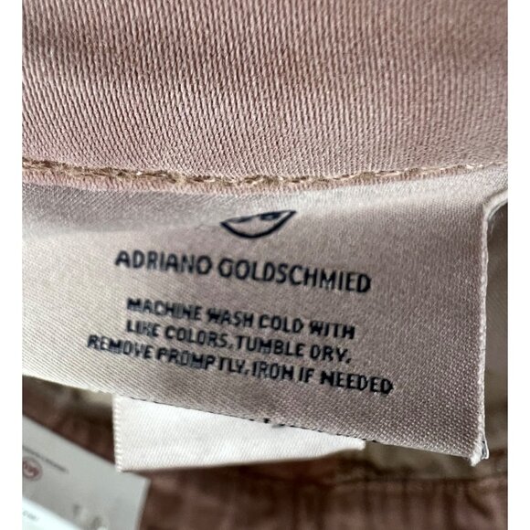 Adriano Goldschmied Mens Jamison Skinny Chino Pants Light Mauve Pink Size 29 - Picture 13 of 15